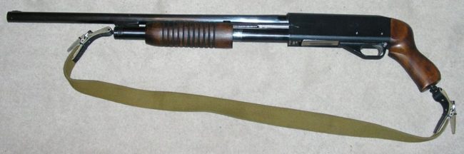 IZH-81 pump action shotgun