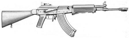 Valmet Rk.76W (wooden buttstock) in 7.62x39mm