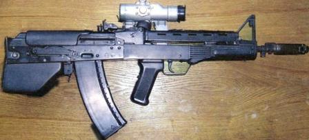 Vepr assault rifle, right side