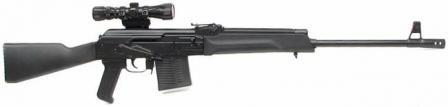 Saiga 308 rifle with