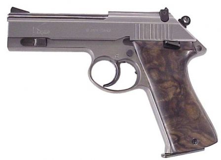 Korth pistol, left side.