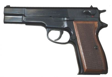 Early production FEG P9R pistol.