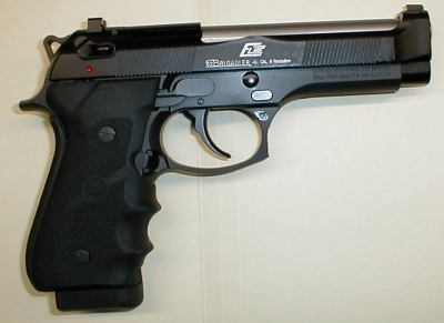 Beretta 92FS Elite - с усиленным затвором и слегка укороченным стволом.