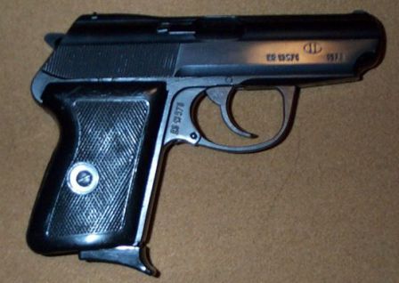 P64 pistol, right side.