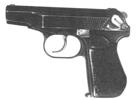 prototype Makarov pistol, circa 1947