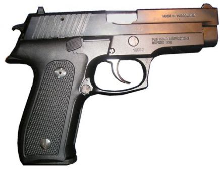 CZ-999 pistol, right side view