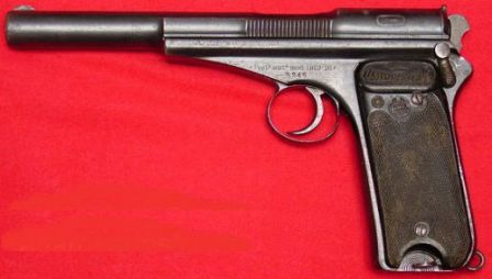 Campo-Giro pistol of 1913 - a predescessor to the Astra 400/600.