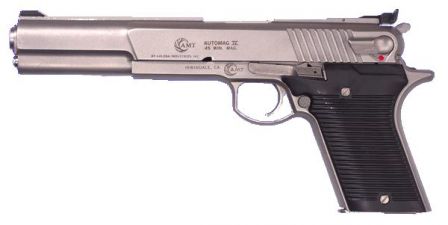 Пистолет AMT Automag IV калибра .45 Winchester Magnum