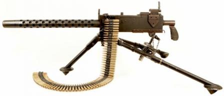 Browning M1919A4, left side.