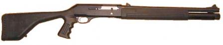 Beretta 1201FP (Police version) with factory pistol grip stock and rifle-type sights.