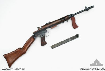 Owen 32ACP prototype submachine gun (1940)