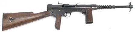  Labora submachine gun, less magazine.