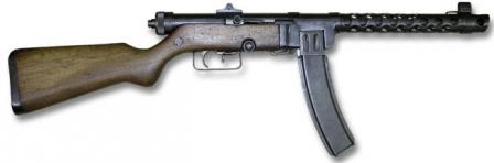 Пистолет-пулемет M49.