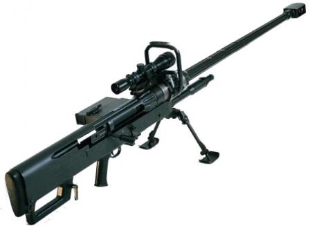  NTW-20 anti-materiel rifle, with 20mm barrel.