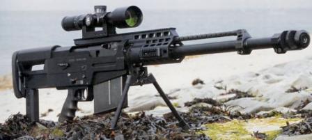 Accuracy InternationalAS50 sniper rifle.