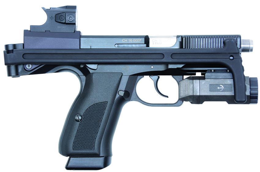 B+T USW (Universal Service Weapon) pistol carbine (shoulder stock folded)