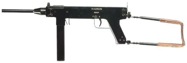  Madsen model 1946 submachine gun.