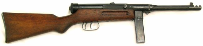 Beretta M1938/42 (Model 1942) submachine gun.