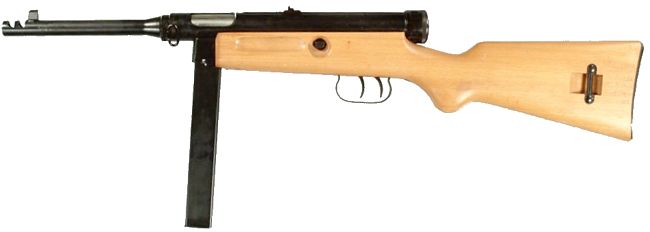  Beretta M1938/49 (Model 1949 or Model 4) submachine gun.