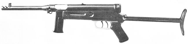 Beretta Model 2 was a folding stock version of Model 1938/49.