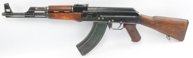 Kalashnikov AK, pattern of 1949, with stamped steel receiver (AK type 1)
