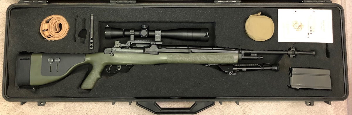 M14 Sniper Rifle Usmc