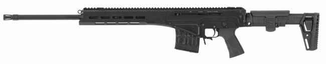 Kalashnikov MR1 rifle  in 7.62x54R, version with long (53cm) barrel and side-folding adjustable stock