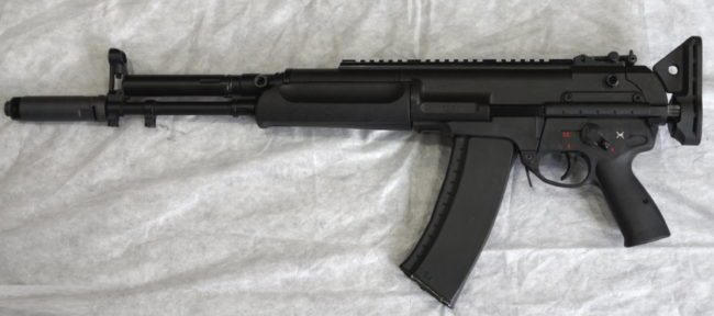 The 5.45x39mm A545 6P67 assault rifle, production variant